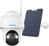 Reolink Argus Pt Ultra 8mp Battery Powered Wifi Camera + Solar Panel