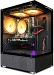 PC Gamer Fixe, Ordinateur Gaming, Radeon RX 580 16Go GDDR5, 10th Gen G5905 3.5GHz, RAM 16Go DDR4, SSD 512Go, WiFi, BT 5.0, Ventilateur RVB x 3, W11H64.[V1500]