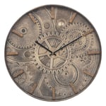 Horloge Déco "Deyan" 50cm Marron