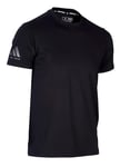 adidas Promote Tee T-Shirt Mixte Enfant, Noir Blanc, XL