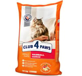 Nourriture sèche pour Chat SYNTEZA Club4 Cat 14 kg Hairball