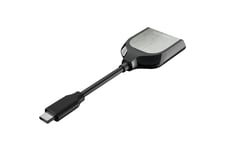 SanDisk Extreme PRO kortlæser USB 3.2 Gen 1 (3.1 Gen 1) Type-C Sort, Sølv
