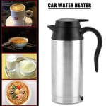 24V 750ml Stainless Steel Electric Kettle Pot Car Travel Portable Water Heater