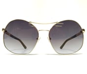 GUESS by Marciano Sunglasses GM0807 32C Black Gold Round Frames w Purple Lenses