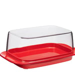 Mepal - Beurrier - pour 250 gr de beurre - couvercle transparent - rentre parfaitement dans la porte du réfrigérateur - convient au lave-vaisselle - nouvelle édition