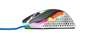 Xtrfy M4 RGB Street Edition Gaming Mouse - noir/blanc