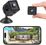 Mini Camera Espion, Hd 1080P Wifi Camera Surveillance, Prend En Charge La Vision Nocturne Et La Détection De Mouvement, Convient Aux Garages, Chambres, Bureaux