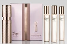 GUCCI BY GUCCI WOMEN'S EAU DE TOILETTE 4X15ML PURSE SPRAY NEW & SEALED-VERY RARE