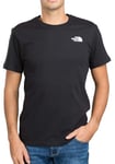 THE NORTH FACE NF0A87NVJK3 M S/S REDBOX Celebration Tee T-Shirt Homme Black Taille XL