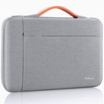 Ferkurn Laptop Case Sleeve Cover Chromebook Case Compatible with Macbook Air/Pro, iPad, Surface Pro, Acer Spin, HP, Dell, ASUS Vivobook, Samsung, Waterproof Laptop Case 13-13.3 inch, Light Gray