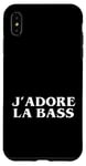 Coque pour iPhone XS Max J'adore la basse