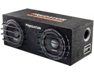 2 x 10 tuuman / 25cm MDS Predator 2000W Koteloitu Subwoofer