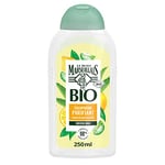 Le Petit Marseillais , Shampooing Purifiant BIO Citron & Aloe Vera Bio (flacon de 240 ml) – Shampoing pour cheveux gras sans sulfate et sans silicone – 98 % d'ingrédients d'origine naturelle