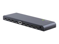 Techly Splitter Hdmi 2.0 4K Uhd 3D 8-Way - Video/Audiosplitter - 8 X Hdmi - Väggmonterbar