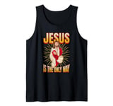 Jesus is the only way. Christian Faith Tank Top