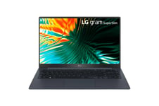 LG Gram SuperSlim Intel Core Ultra 7 155H Ordinateur portable 39,6 cm (15.6 ) Full HD 16 Go LPDDR5x-SDRAM 1 To SSD Wi-Fi 6E (802.11ax) Windows 11 Home Bleu - Neuf