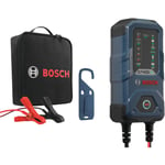 Bosch - C40-LI chargeur de batterie voiture - 5 ampères avec fonction de maintien, 6/12V pour batteries lithium-ion, plomb-acide,