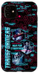 Coque pour iPhone 11 Transformers War For Cybertron Hexagon Glitch Portraits