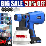 Handheld Wall Fence Paint Sprayer Electric Spray Gun Paint Fence Airless HVLP