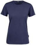 Clique T-skjorte Dame Navy XL