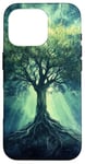 iPhone 16 Pro Fantasy Yggdrasil Tree Life Nature Spirituality Case