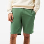 Lacoste Mens Slim Fit Stretch Cotton Bermuda Shorts in Green material_cotton - Size 40 inch