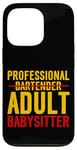 Coque pour iPhone 13 Pro Professional Adult Babysitter Expert en barman