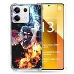 Cokitec Coque Renforcée pour Xiaomi Redmi Note 13 5G Manga My Hero Academia Shoto