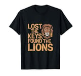 Lost The Keys Found The Lions Funny Zoologist Zoo T-Shirt