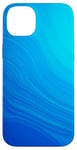 Coque pour iPhone 14 Plus Bleu minimaliste