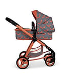 Cosatto Giggle Quad Dolls Pram Charcoal Mister Fox