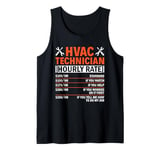 HVAC Technician Hourly Rate AC Repairman HVAC Installer Tank Top