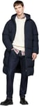 Tommy Hilfiger Doudoune Homme Down Parka avec Capuche, Bleu (Desert Sky), XXL