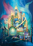 Ravensburger Disney Castles Ariel 1000 Piece Jigsaw Puzzles for Adults and Kids Age 12 Years Up - The Little Mermaid