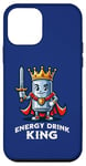 iPhone 12 mini Energy Drink King Funny Can of Energy Drink Case