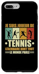 Coque pour iPhone 7 Plus/8 Plus Tennis Humour Cadeau