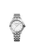 Raymond Weil Men's Tango 41 Date Bracelet Strap Watch, Silver/White