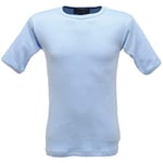 Regatta Homme T-shirt Thermique Homme Manches Courtes Thermal Base Layer, Bleu, XXL EU