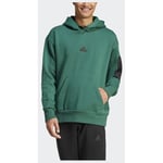 adidas City Escape Fleece Hoodie, storlek Large