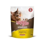 MIGLIORGATTO Sterilized Croquettes With Chicken - Dry Food For Cats 400 G