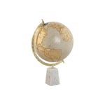 Home ESPRIT Globe terrestre Blanc doré Vintage 27 x 25 x 40 cm