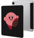 Étui Pour Ipad Pro 2021 Kirby 12,9 Pouces, Type Ordinateur Portable, Support À Trois Volets Avec Porte-Stylo, Veille/Réveil Automatique