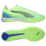 PUMA Ultra 5 Pro Cage TT Lights Out - Fizzy Apple/Vit/Blå - Turf (TF), storlek 47