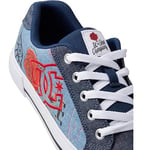 DC Shoes Femme Chelsea Basket, Denim foncé chiné, 42.5 EU