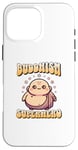 Coque pour iPhone 16 Pro Max Héros du bouddhisme mignon Bouddha de super-héros bouddhiste