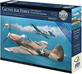 Plastic Model kit in Cactus Air Force Deluxe Set – F4F-4 Wildcat® and P-400/P-39D Airacobra Over Guadalcanal (70049) in 1/72 Scale