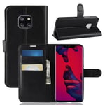 huawei Huawei Mate 20 Pro Pu Wallet Case [Black]