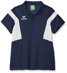 Erima 1116 Classic Team Polo Mixte Enfant, New Navy/Blanc, FR : XXS (Taille Fabricant : 128 cm)