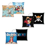 Herding Coussin, One Piece, 40 x 40 cm, Lot de 3, Coussin Moelleux et Décoratif, 100% Polyester