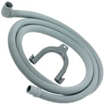 Drain Hose for MIELE LG SAMSUNG Washing Machine Washer Dryer Right Angle 2.5m